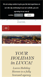 Mobile Screenshot of luccaholidayhomes.it